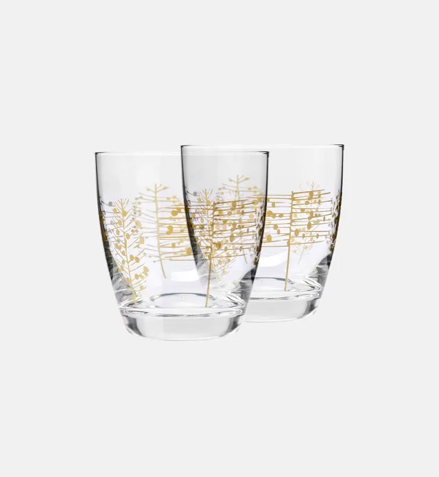 krosno-golden-trees-verre-370-ml-dor image 1