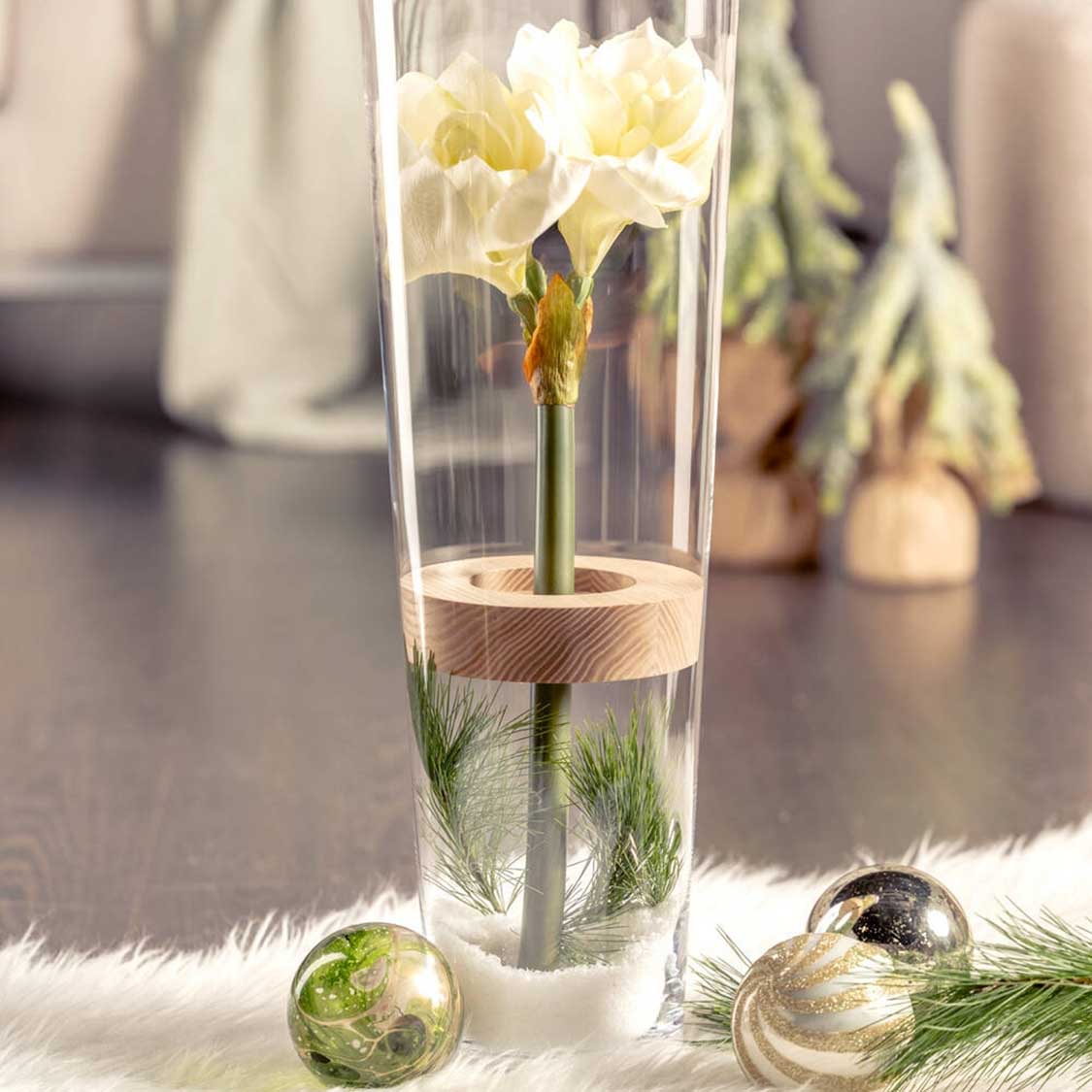 leonardo-magico-vase-50-cm-transparent-insert-bois image 2