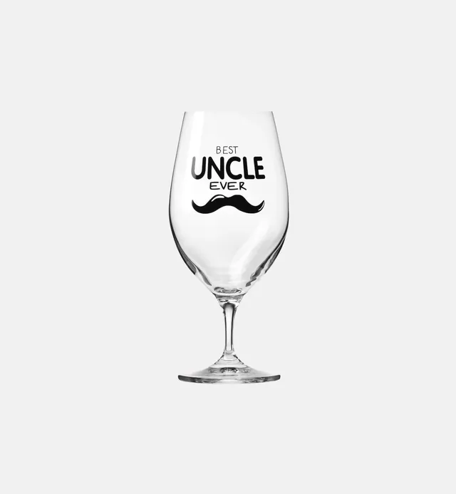 krosno-best-uncle-ever-verre-bi-re-400-ml-cadeau-oncle image 1