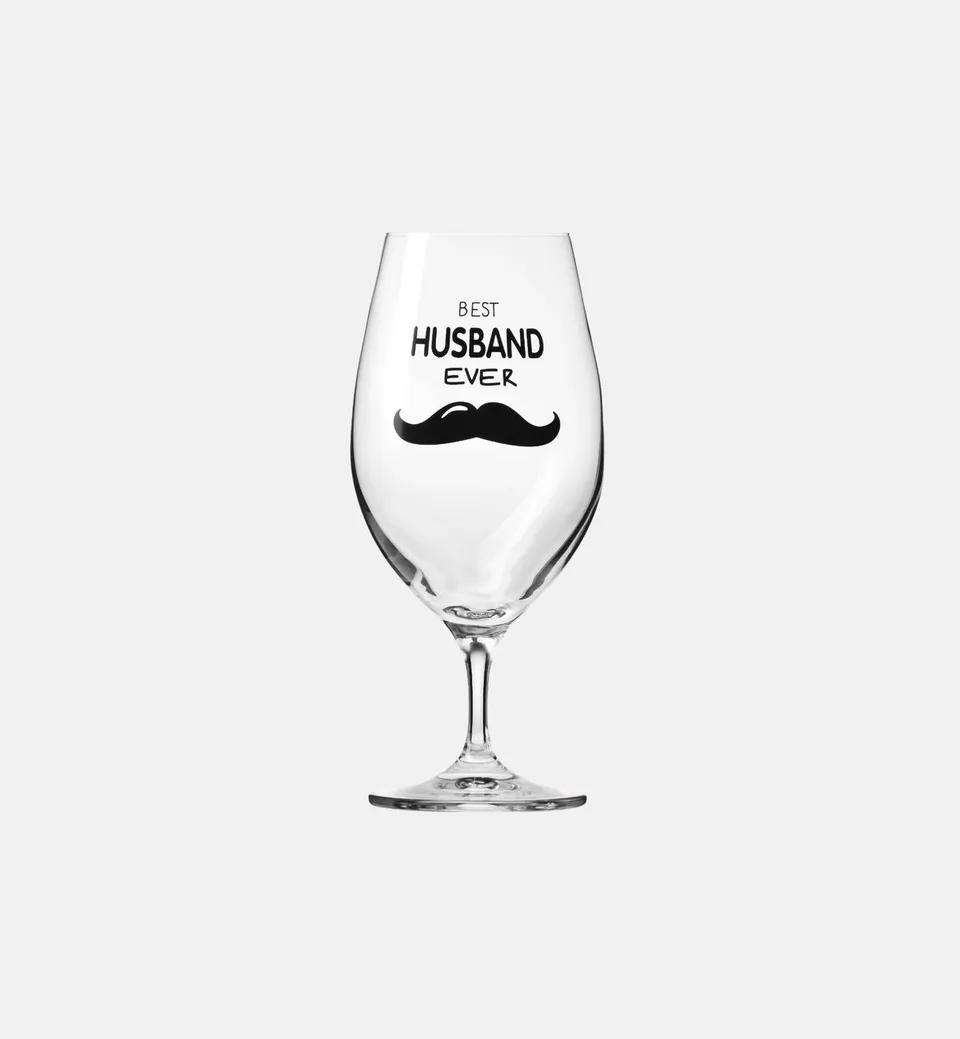 krosno-best-husband-ever-verre-bi-re-400-ml-cadeau-mari image 1