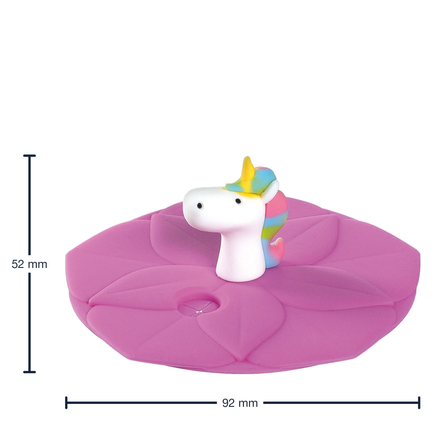 leonardo-bambini-couvercle-verre-9-cm-licorne-ros image 2
