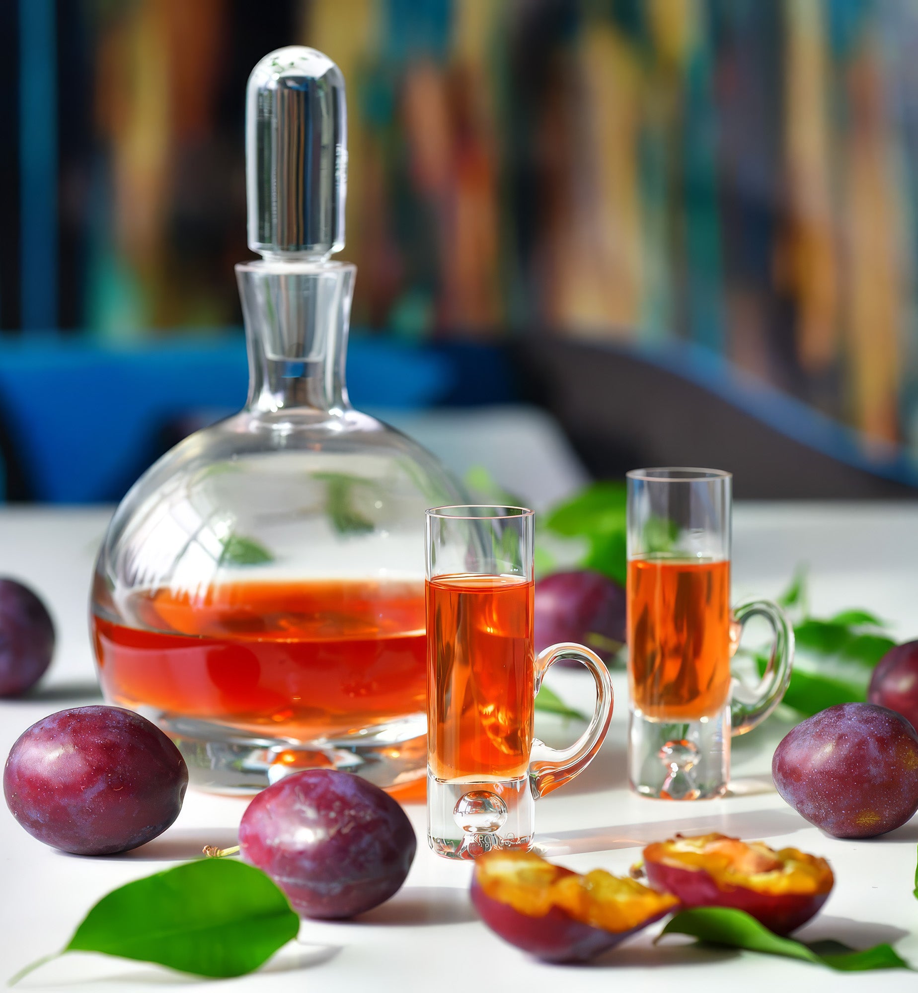 krosno-carafe-liqueur-600-ml-bouchon-verre-cristal image 2