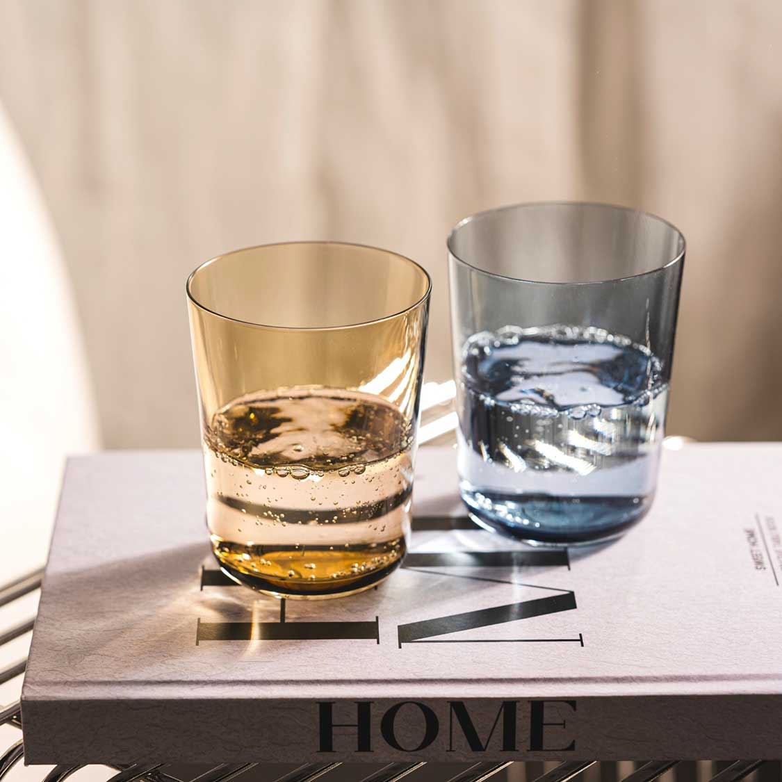 leonardo-leggero-gondola-verres-eau-bleus-330-ml-lot-4 image 5