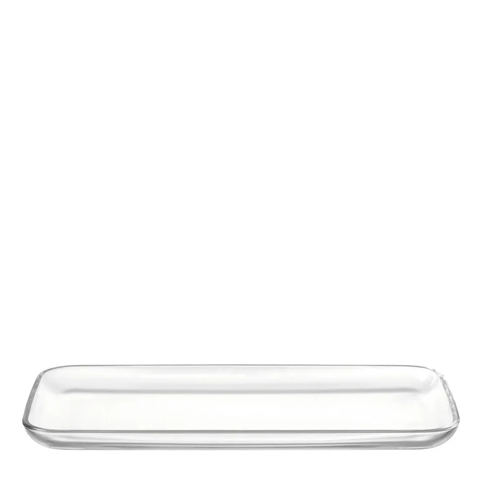 leonardo-ciao-plat-de-service-33-x-16-cm-verre-transparent image 1