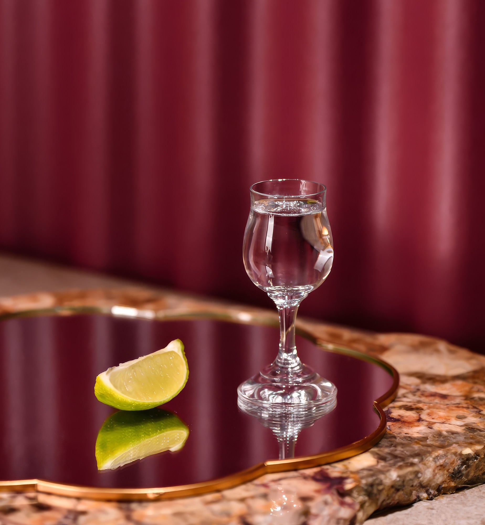 krosno-verre-vodka-liqueur-25-ml-tulipe-sur-pied image 2
