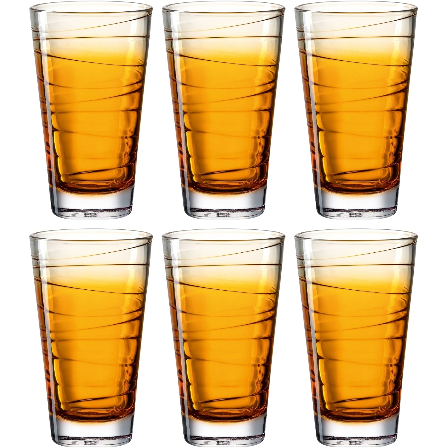 leonardo-vario-struttura-verres-orange-280-ml-lot-6 image 1