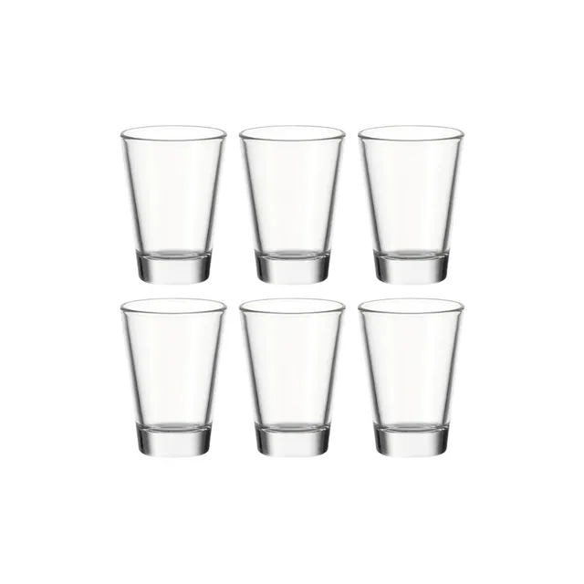 leonardo-ciao-verre-shot-60-ml-transparent-lot-de-6 image 1