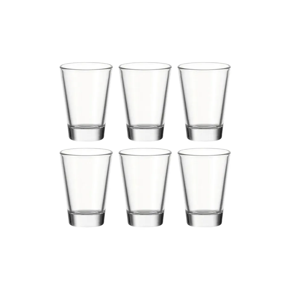 leonardo-ciao-verre-shot-60-ml-transparent-lot-de-6 image 1