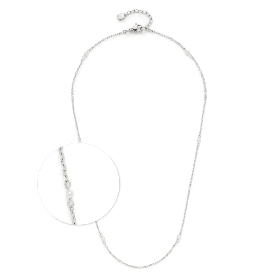 leonardo-navina-collier-perles-42-cm-ciao-blanc image 1