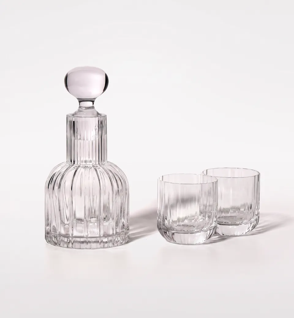 krosno-marsza-kowska-carafe-eau-650-ml-2-verres image 1