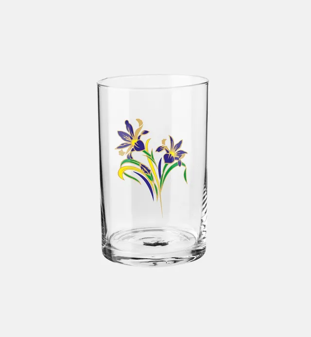 krosno-iris-verres-th-250-ml-motif-floral image 1