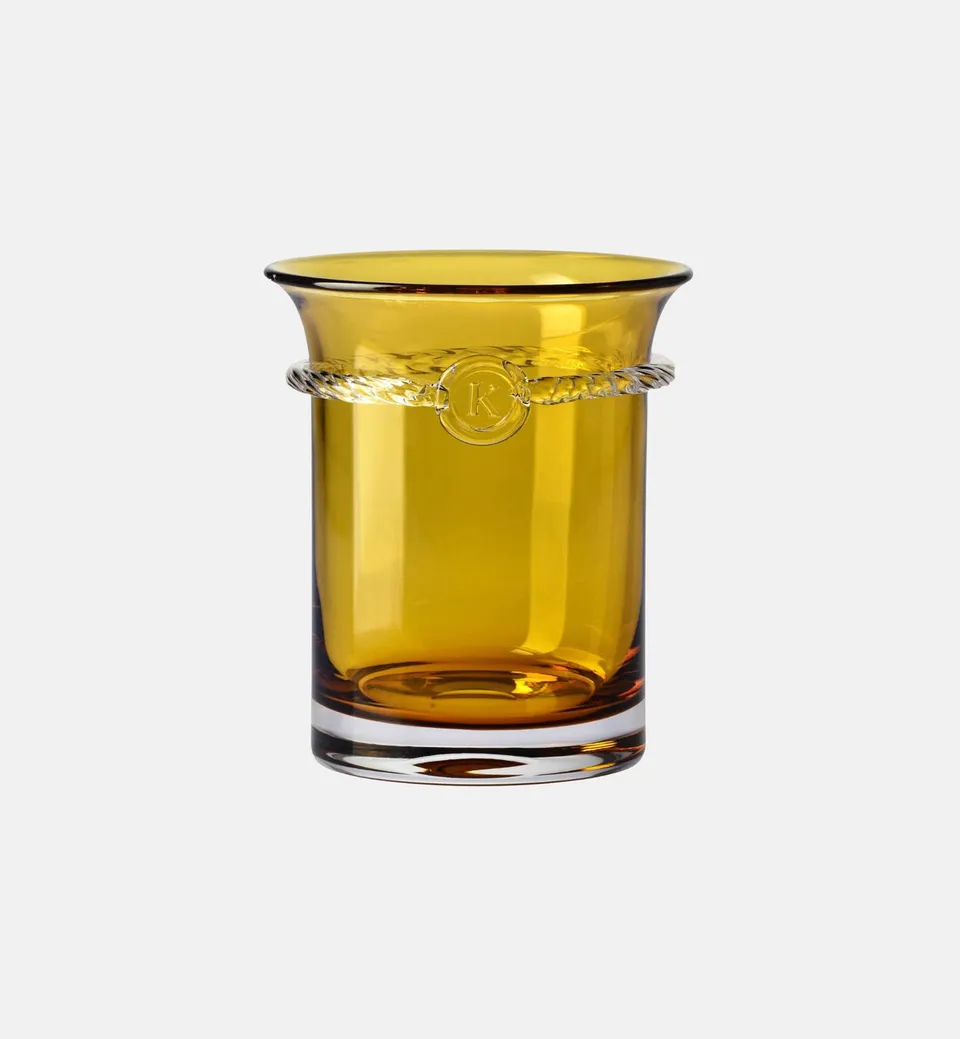 krosno-aurelia-seau-glace-ambre-19-cm-cristal image 1