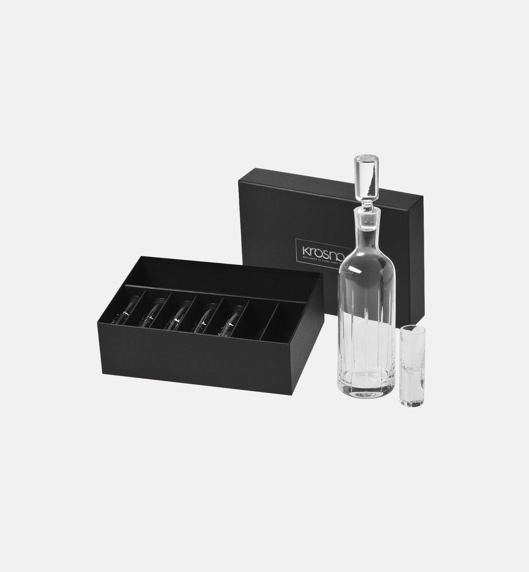 krosno-service-vodka-carafe-750-ml-6-verres-30-ml image 2