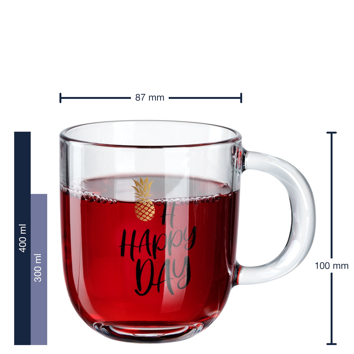 leonardo-emozione-tasse-400-ml-oh-happy-day-verre image 2