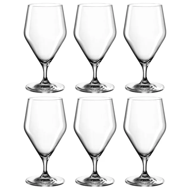 leonardo-twenty-4-verre-eau-330-ml-lot-de-6-transparent image 1