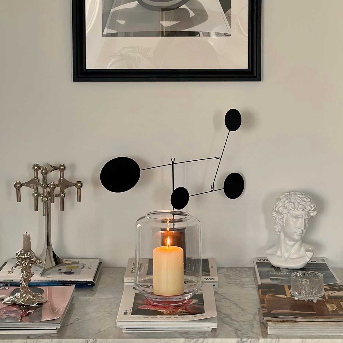 leonardo-milano-photophore-verre-22-cm-transparent image 4