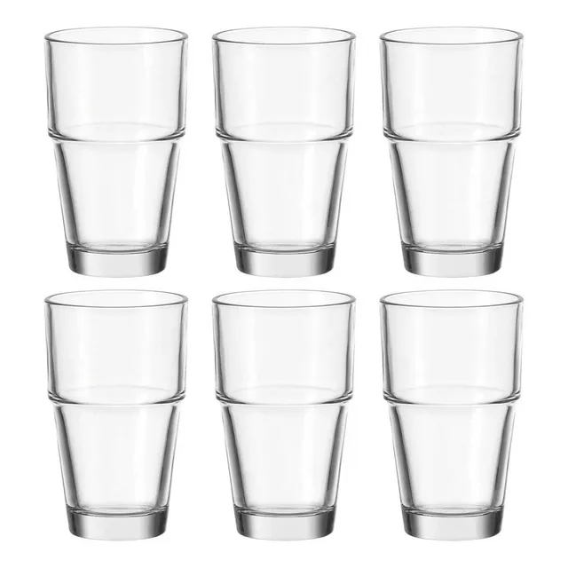leonardo-solo-verre-410-ml-lot-de-6-transparent image 1