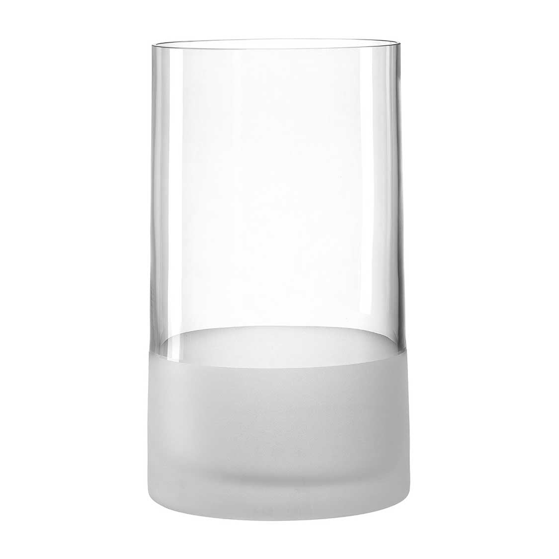 leonardo-novara-vase-26-cm-satin-verre-conique image 1