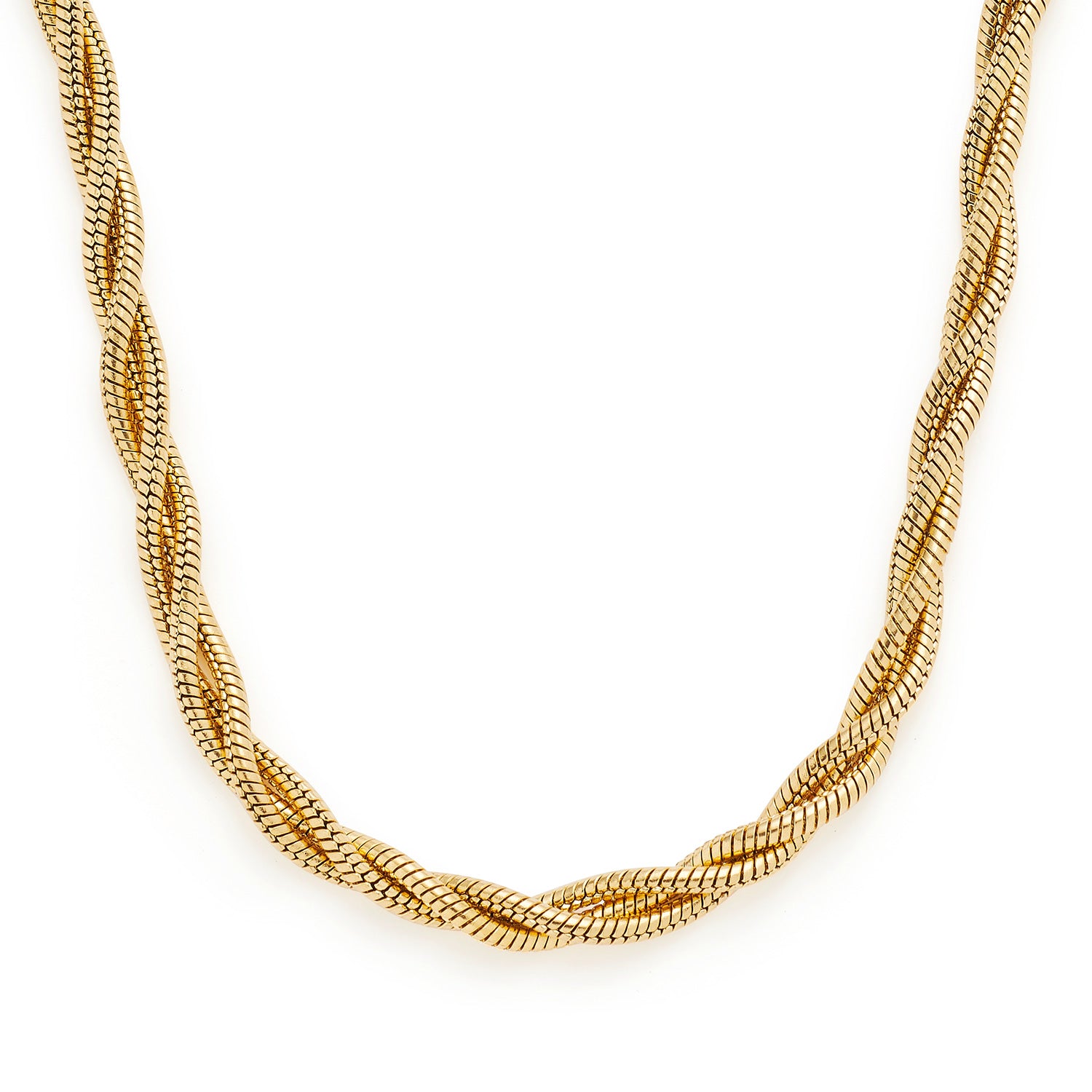 leonardo-sue-collier-dor-45-cm-serpent image 2