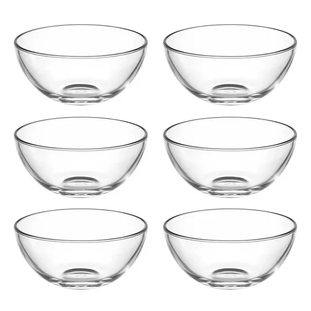 leonardo-cucina-bol-en-verre-transparent-14-cm-lot-de-6 image 1