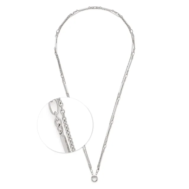 leonardo-clip-mix-grace-80-cm-collier-argent-long image 1