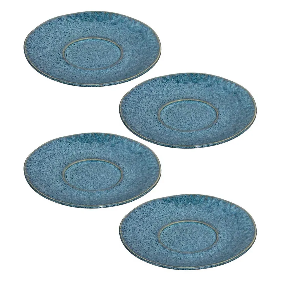 leonardo-matera-sous-tasse-15-cm-bleue-lot-4 image 1