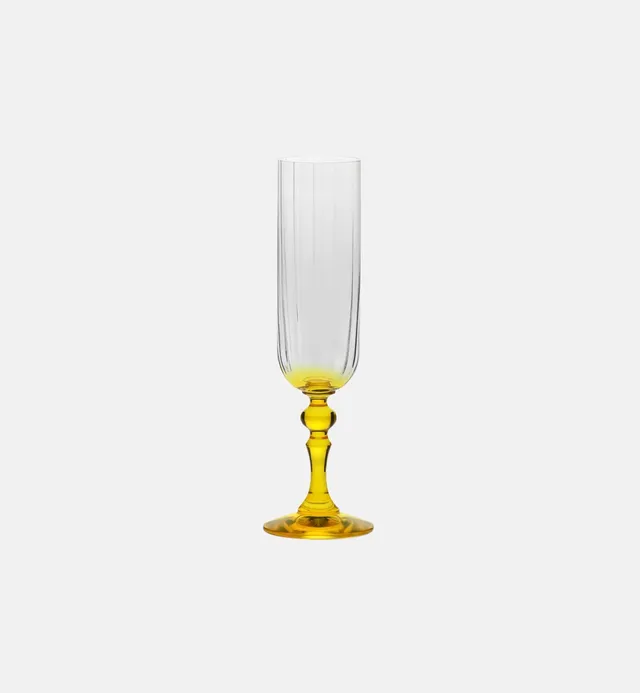 krosno-bubble-fl-te-champagne-200-ml-pied-jaune image 1