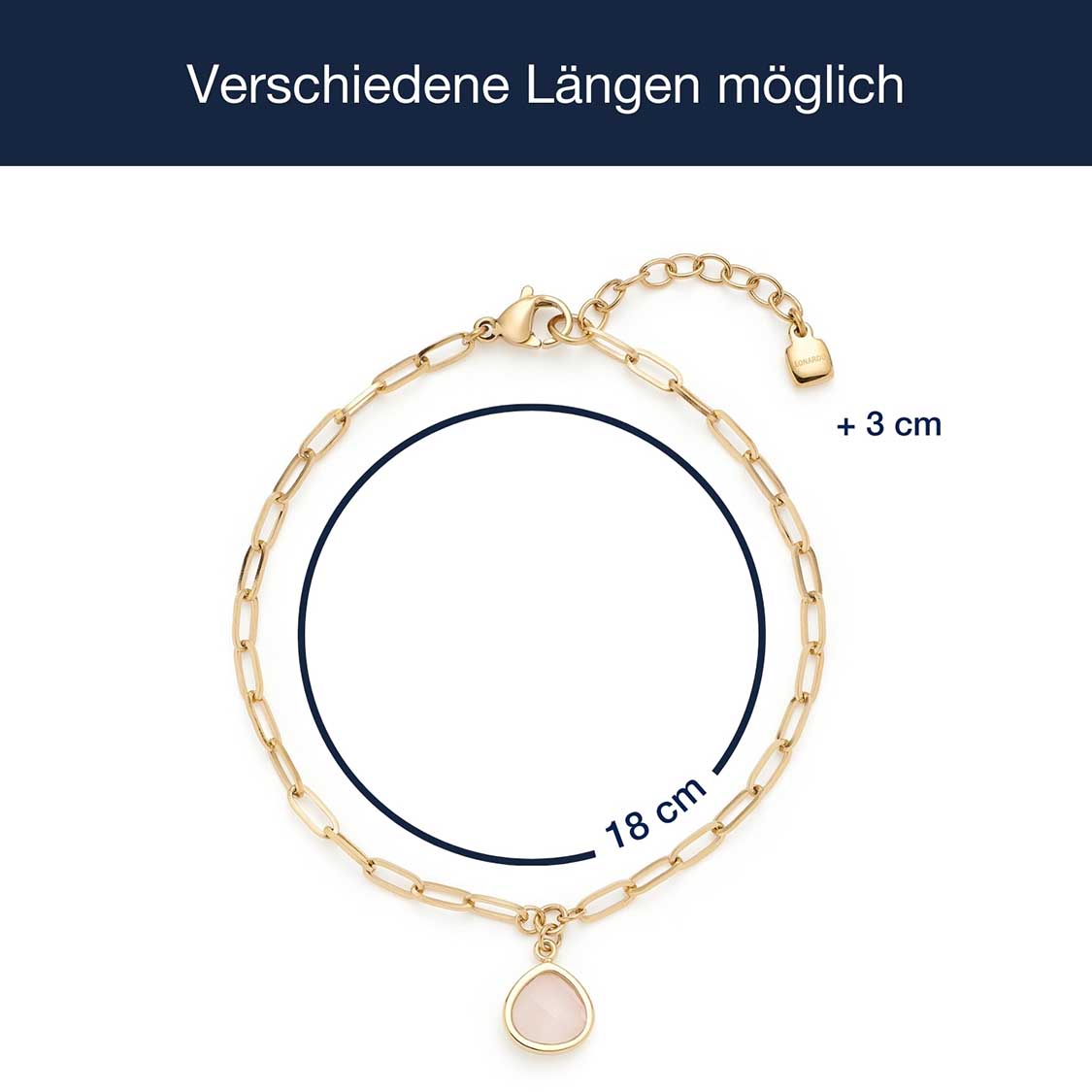 leonardo-indra-bracelet-dor-pierre-blanche-r-glable image 4