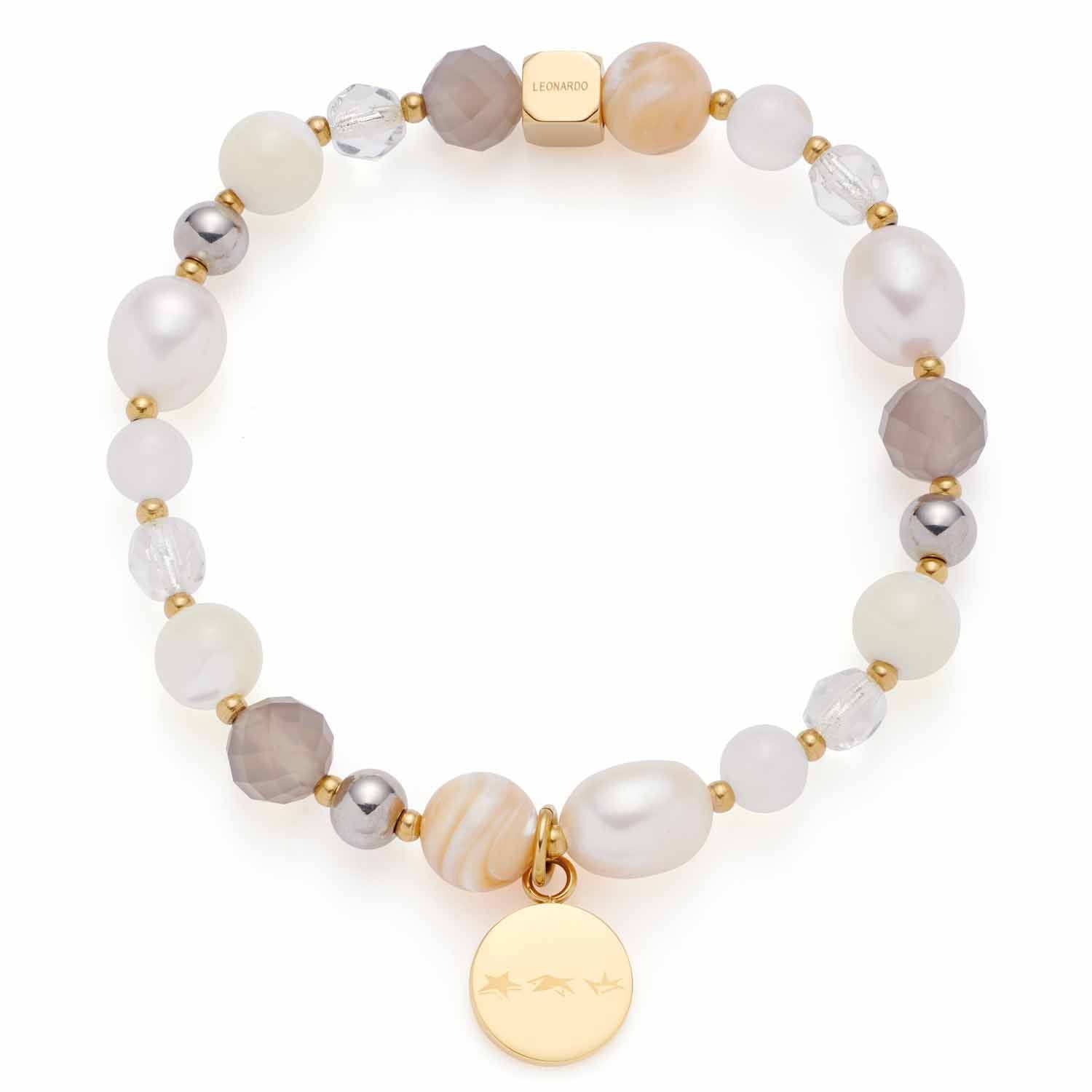 leonardo-hope-bracelet-perles-bicolore-lastique image 1