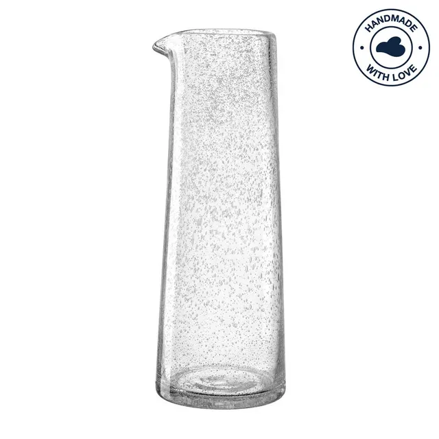 leonardo-burano-carafe-en-verre-souffl-0-9-l-transparente image 1