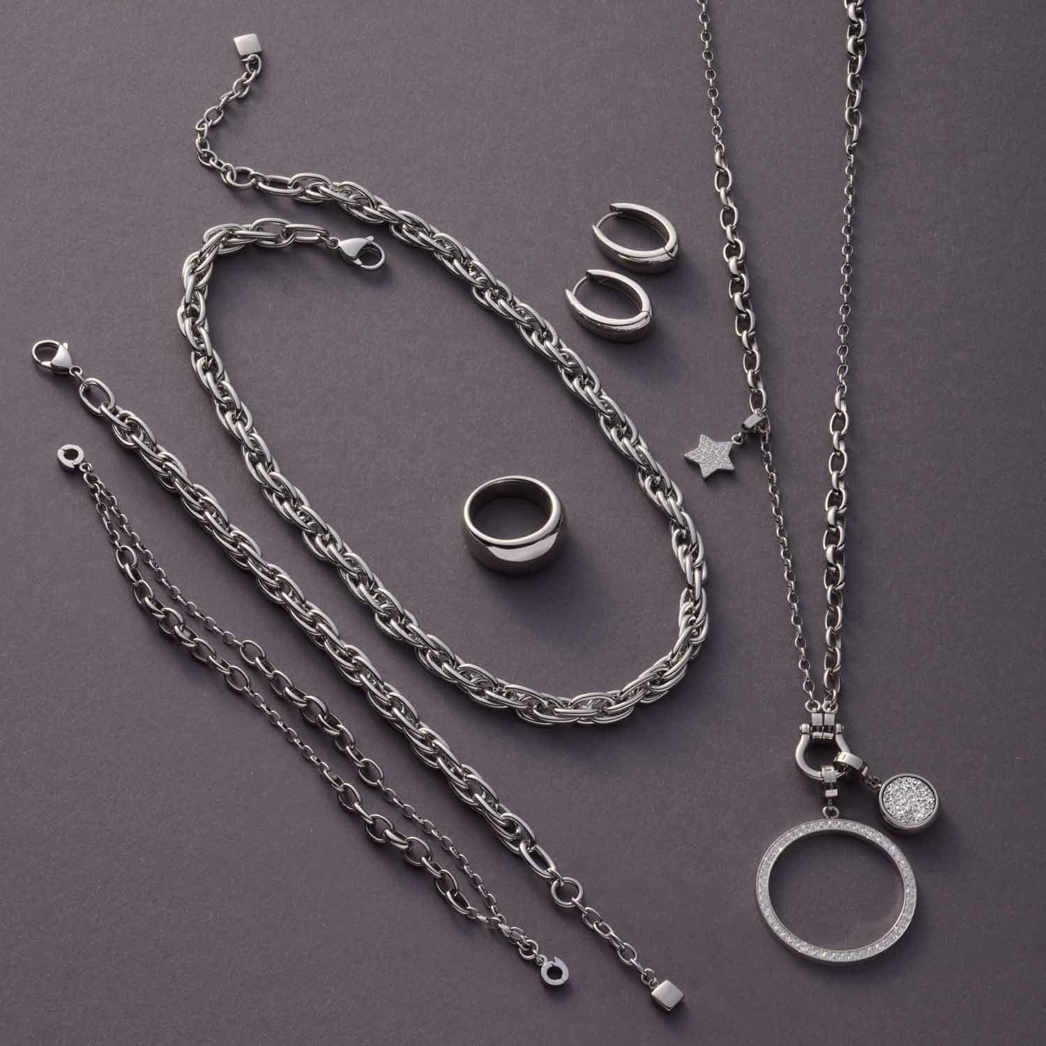 leonardo-clip-mix-suzanne-collier-long-argent-80-cm image 7