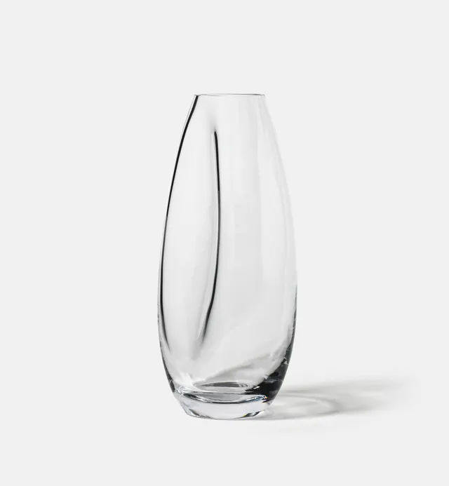 krosno-flow-vase-vase-cristal-transparent-32-cm image 1