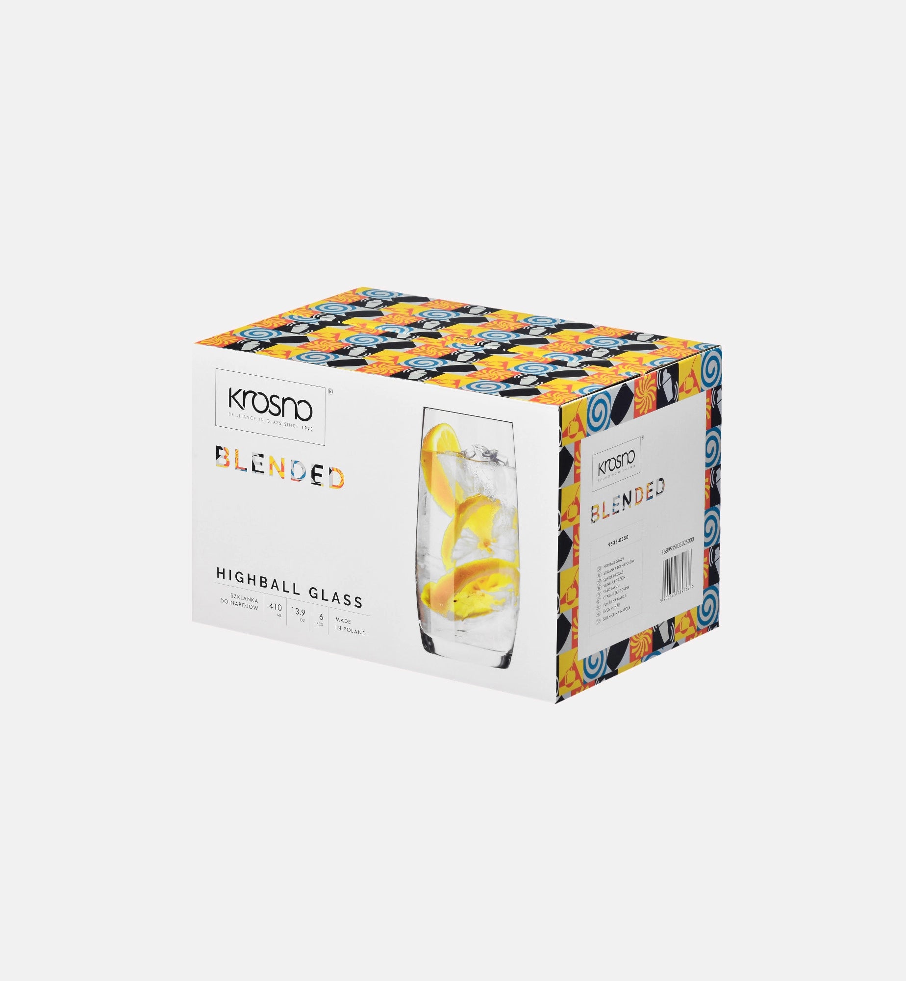 krosno-blended-verre-long-drink-410-ml-transparent-2 image 7