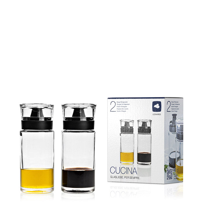 leonardo-cucina-huilier-vinaigrier-verre-lot-de-2 image 2