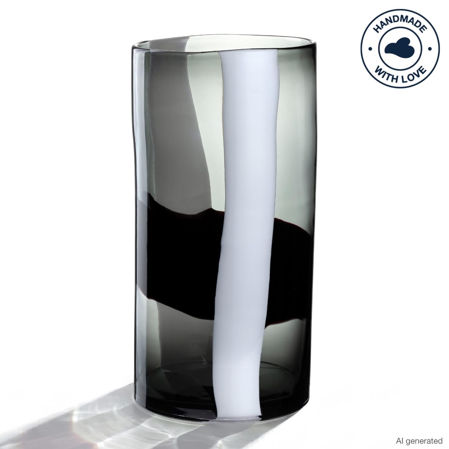 leonardo-banda-nera-vase-40-cm-noir image 1