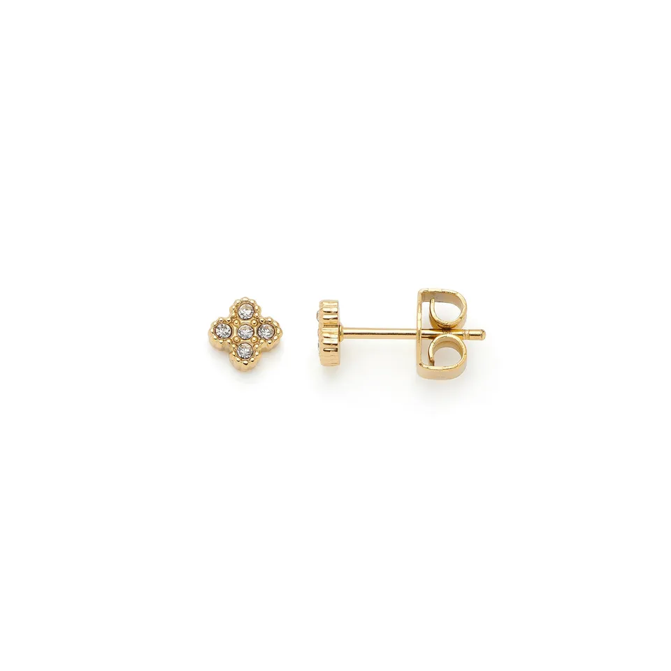leonardo-lisette-clous-d-oreilles-dor-fleur-ciao image 1