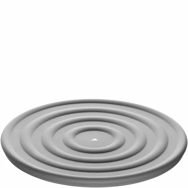 leonardo-cucina-couvercle-silicone-gris-28-cm-conservation image 1