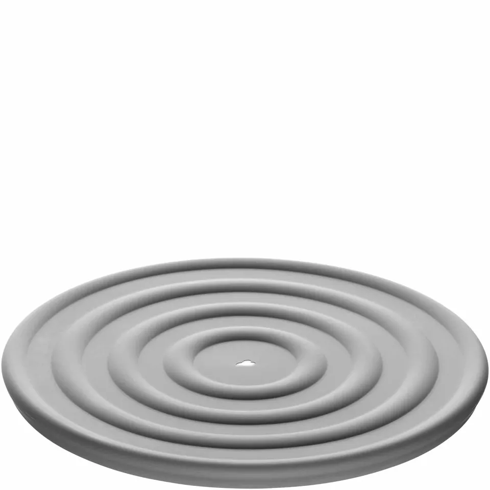 leonardo-cucina-couvercle-silicone-gris-28-cm-conservation image 1