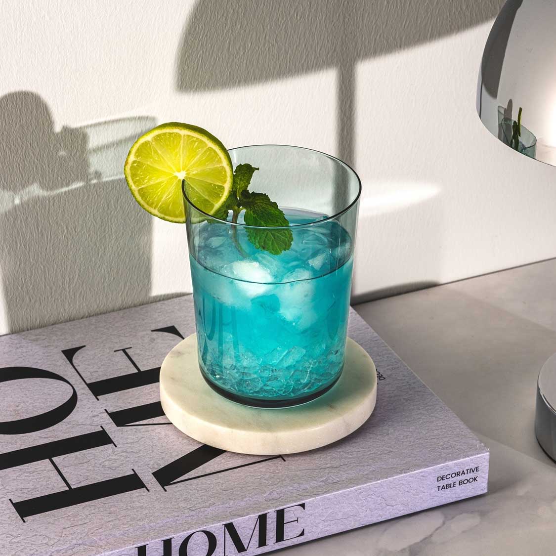 leonardo-leggero-mare-verre-eau-turquoise-330-ml-lot-4 image 4