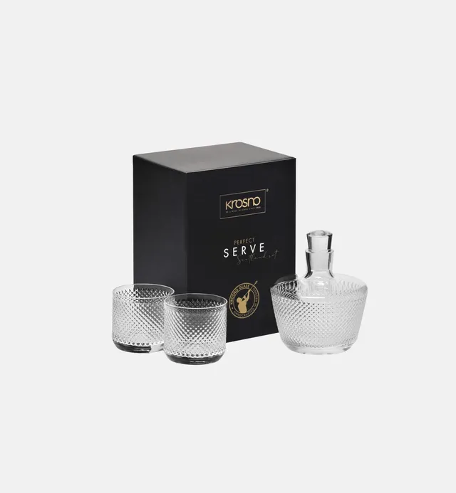 krosno-scotland-service-whisky-carafe-verres-textur-s image 1