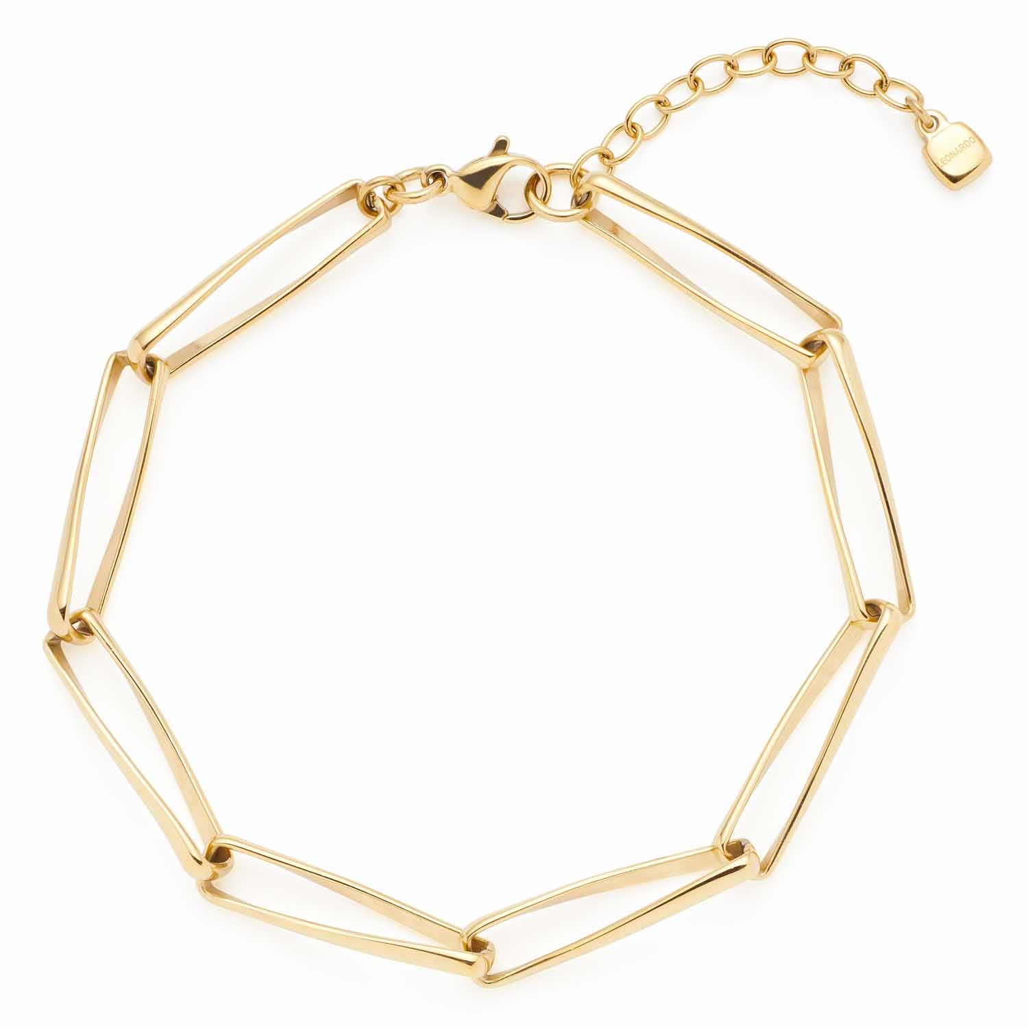 leonardo-consenza-bracelet-dor-maillons image 1