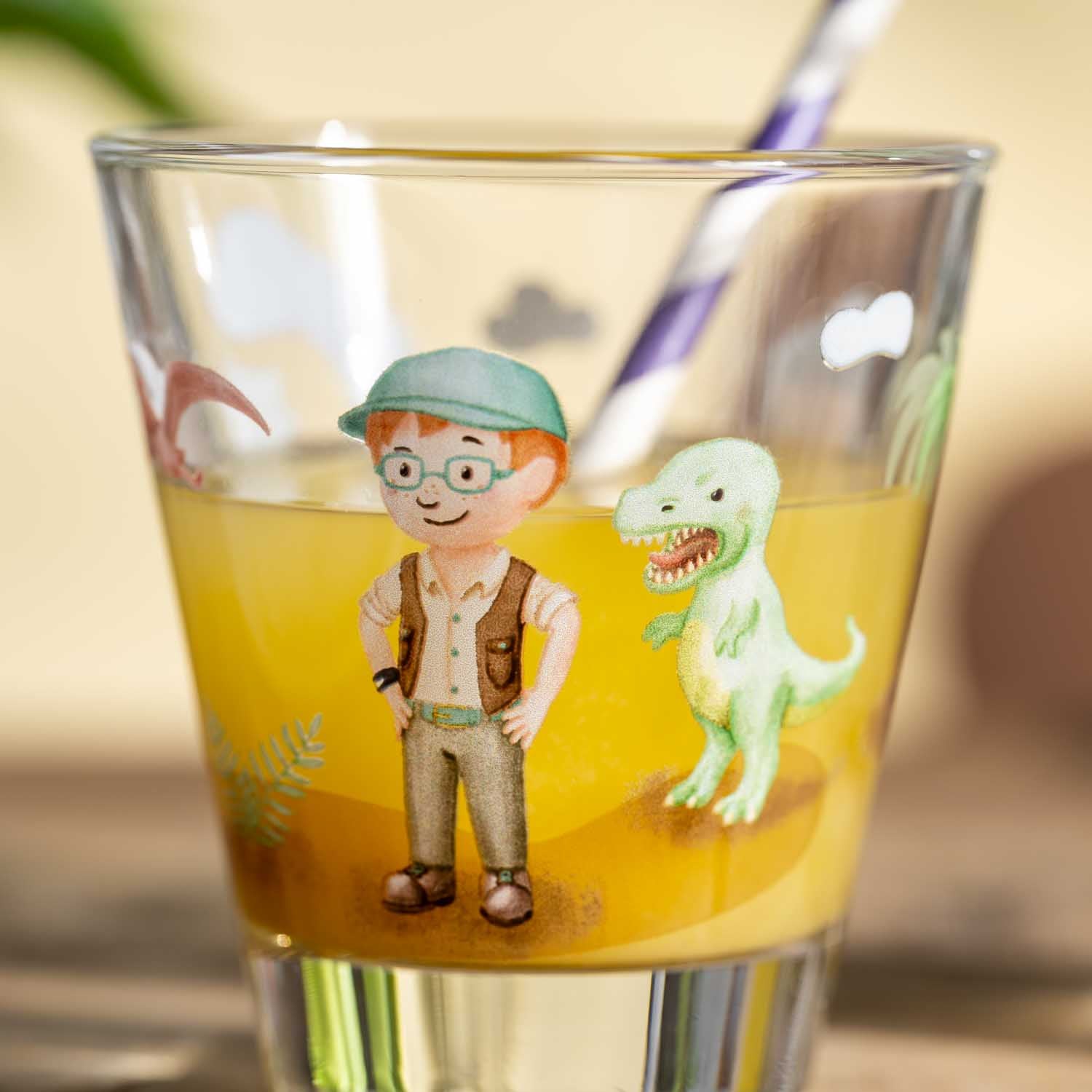 leonardo-bambini-avventura-verre-enfant-215-ml-dino-lot-6 image 2