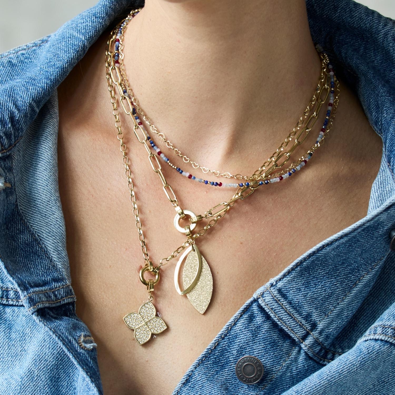 leonardo-clip-mix-mo-pendentif-dor-feuille image 2