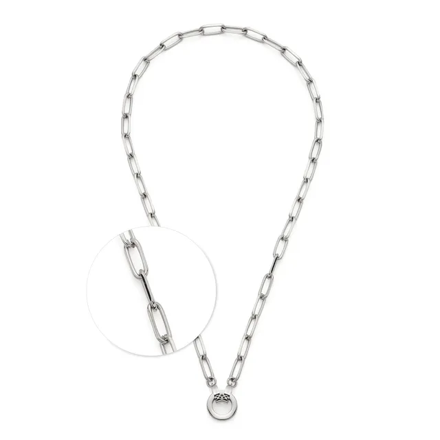 leonardo-clip-mix-estrella-collier-45-cm-acier image 1