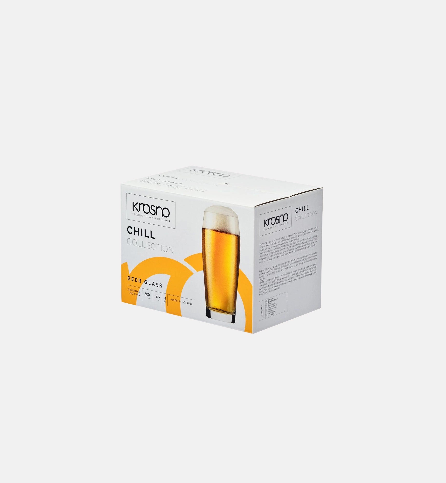 krosno-chill-verre-bi-re-500-ml-lot-6-verres-transparents image 3