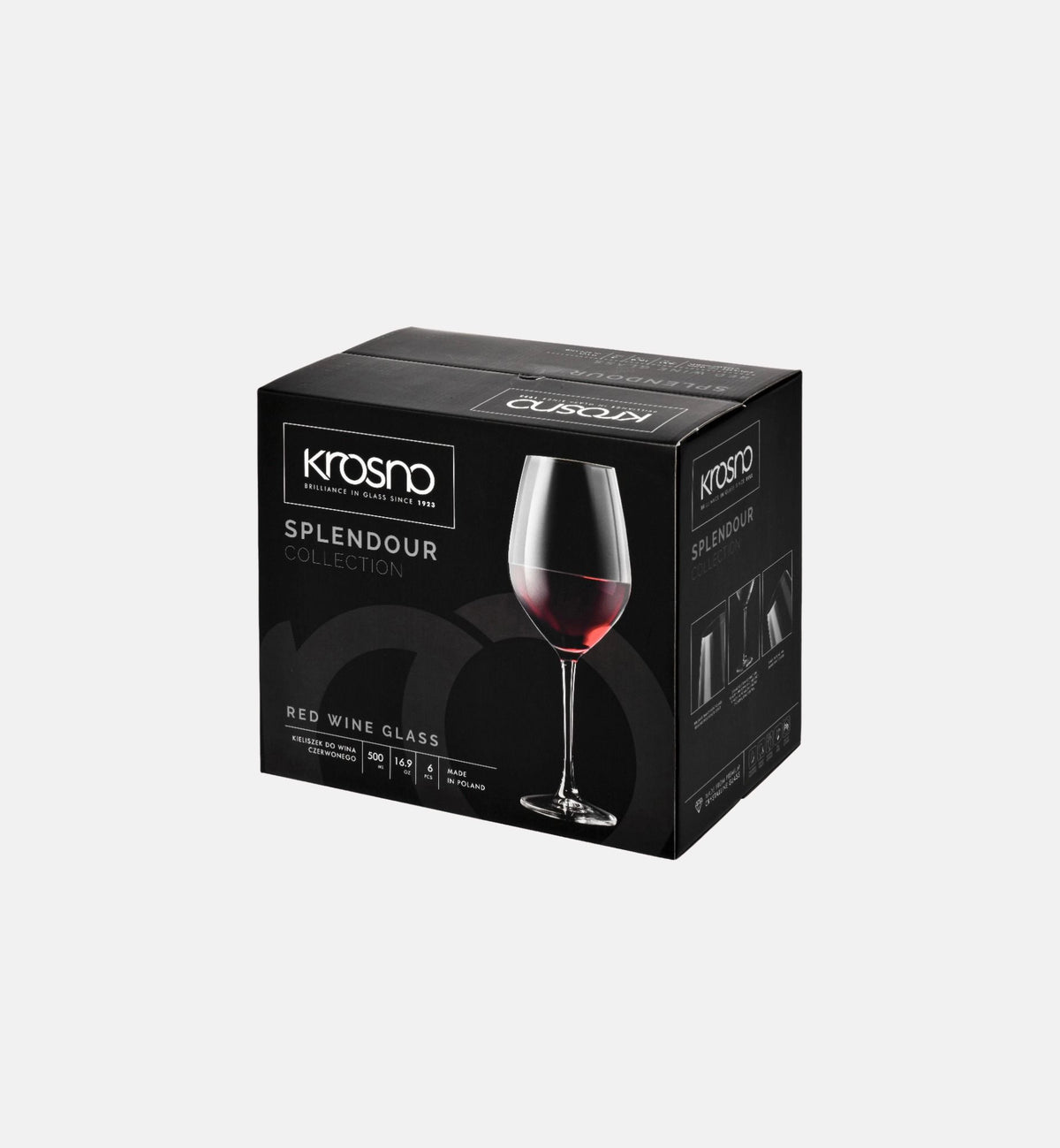 krosno-splendour-verres-eau-pied-580-ml-tige-fine image 2
