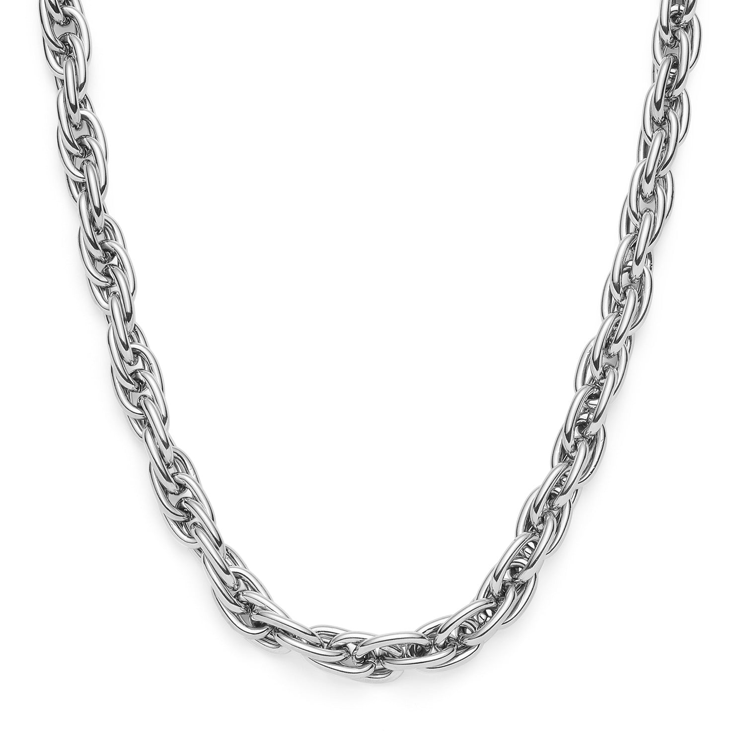 leonardo-sina-collier-maillons-45-cm-argent image 3