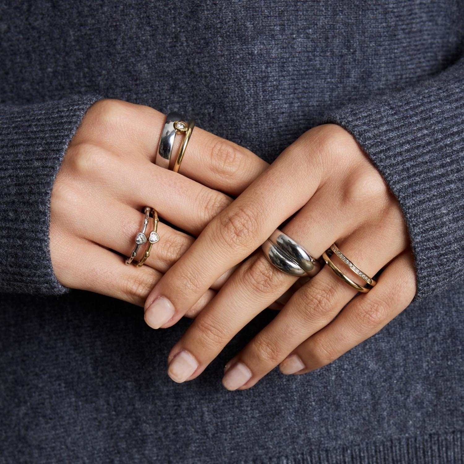 leonardo-tini-ciao-bague-dor-e-taille-19-pav image 7