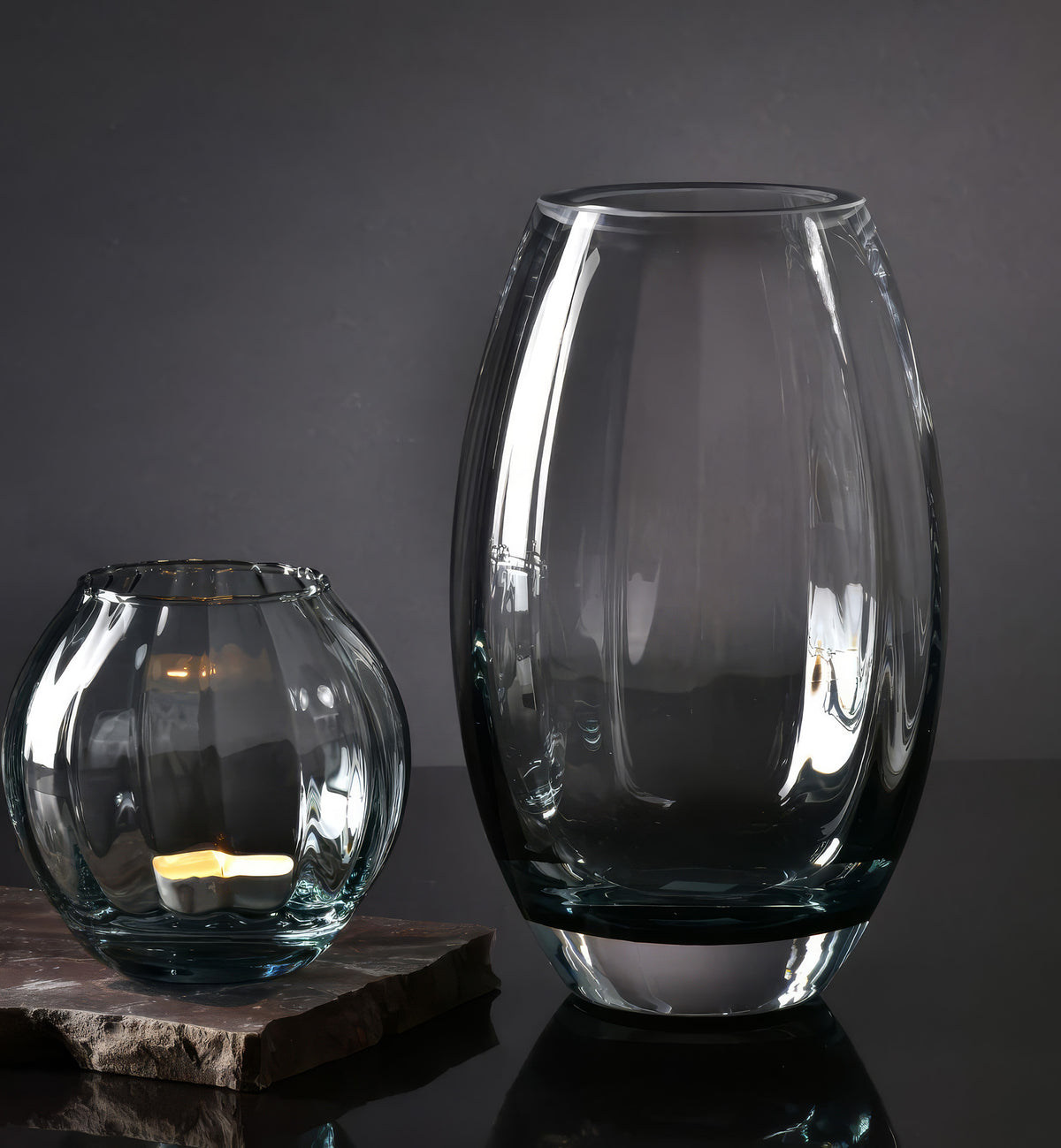 krosno-vases-vase-cristal-aigue-marine-23-5-cm image 3