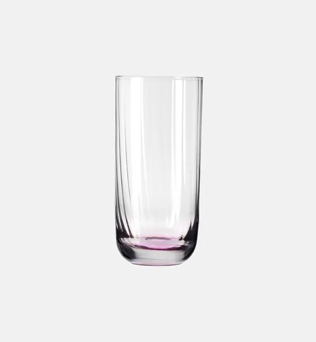 krosno-bubble-verres-stri-s-roses-360-ml-eau-cristal-sans-plomb image 1